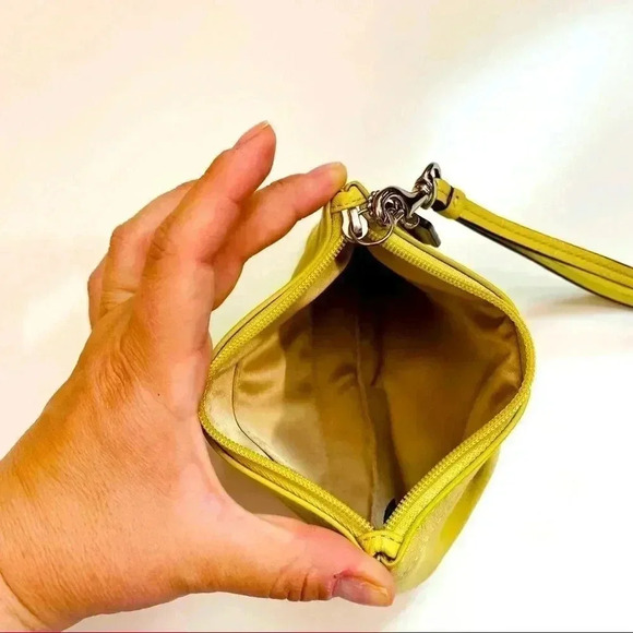 Coach Leather Wristlet - Picture 5 of 6